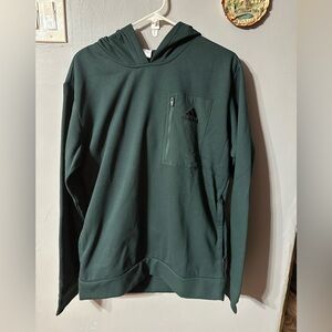 NWT Adidas Mens Hoodie, Green, Medium